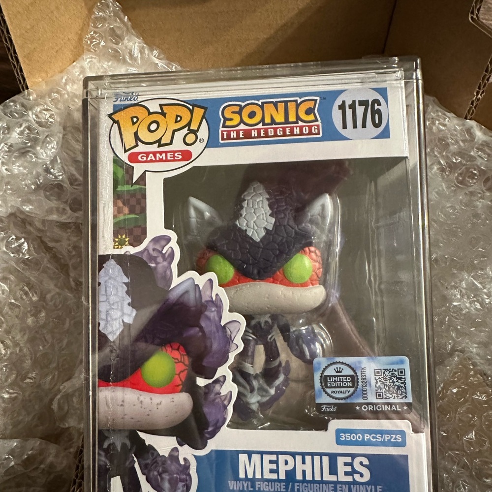 Funko Pop! Games LE 3500 Funko Pop Mephiles in Hard Stack